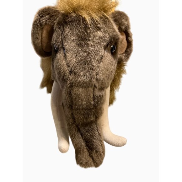 Build-A-Bear Workshop Woolly Mammoth Plush Toy 14" Brown Faux Fur - Picture 8 of 10